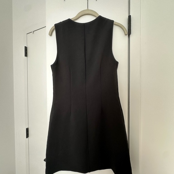 Abercrombie & Fitch Black Button-Front Mini Dress - Picture 3 of 3